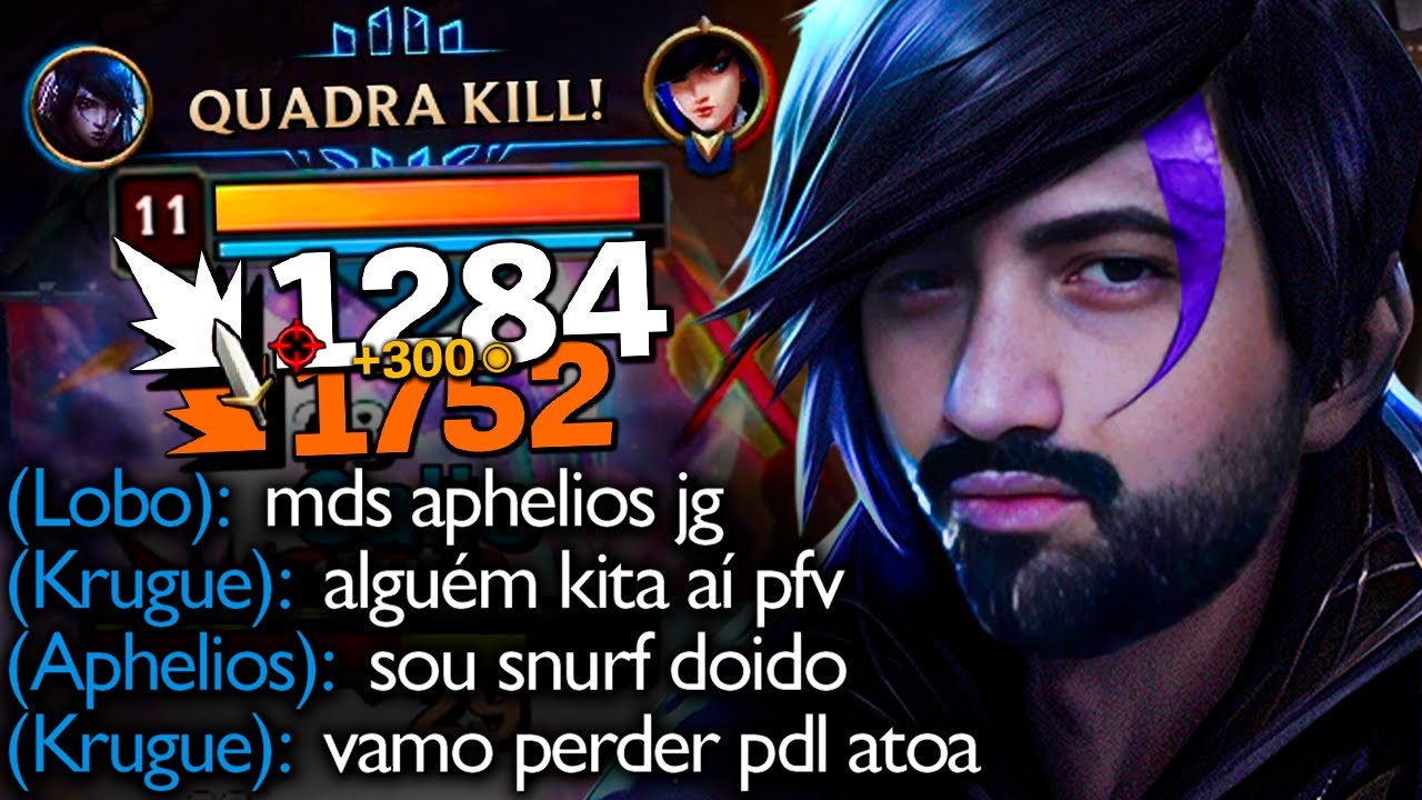PICKEI APHELIOS JUNGLE E JÁ QUERIAM QUITAR NOS PICKS E BANS KKKKKKKKK