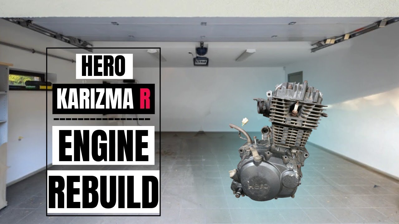 Hero Karizma R complete engine Rebuild guide