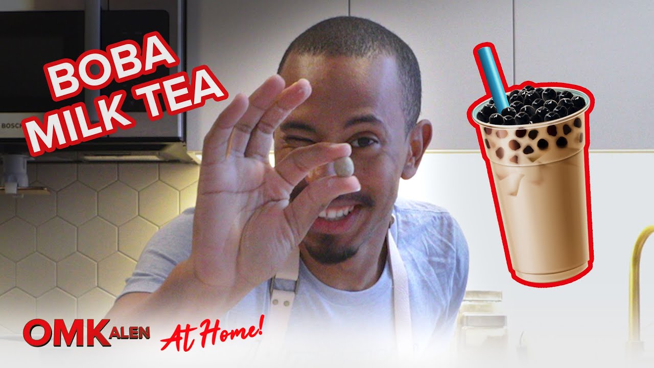 ‘OMKalen’: Kalen Reacts to His Own Boba Milk Tea