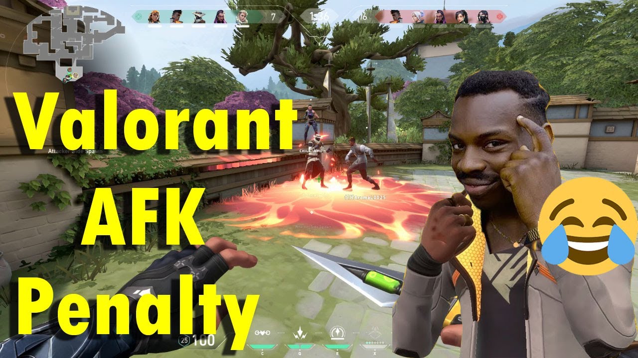 Valorant New Penalty for being AFK | How to punish your Team mate for going AFK