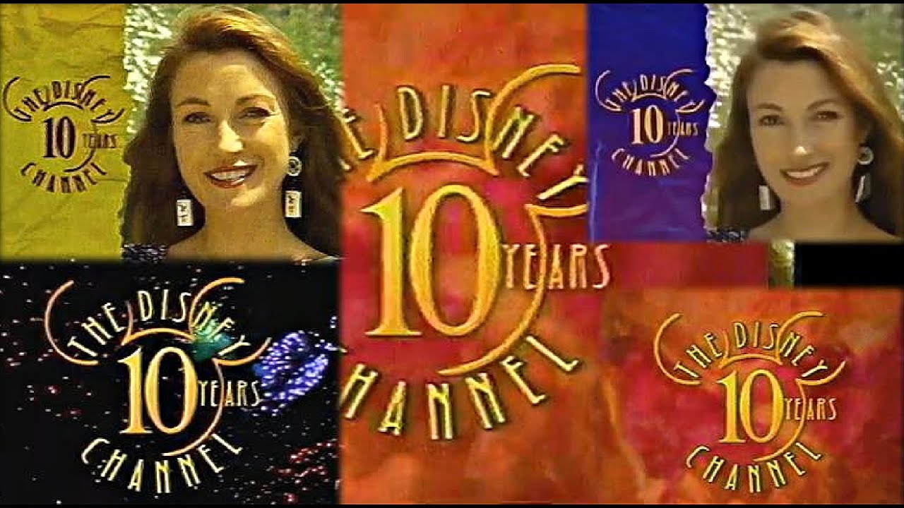 Disney Channel 10th anni wknd celeb congrats, promos April 17, 1993