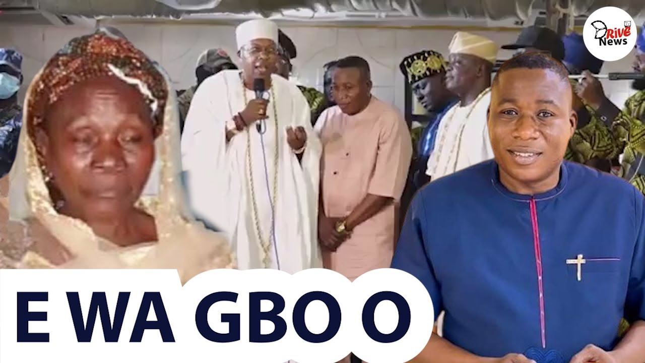 EWA GBO NKAN TI AWON LOBA LOBA SO NI PA YORUBA NATION AT SUNDAY IGBOHO MOTHER BURIAL PARTY IN IBADAN