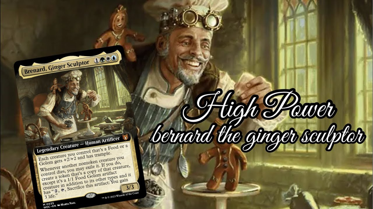 |Вырожденный пекарь| Мощный Бернард, Рыжий скульптор EDH Deck-tech!