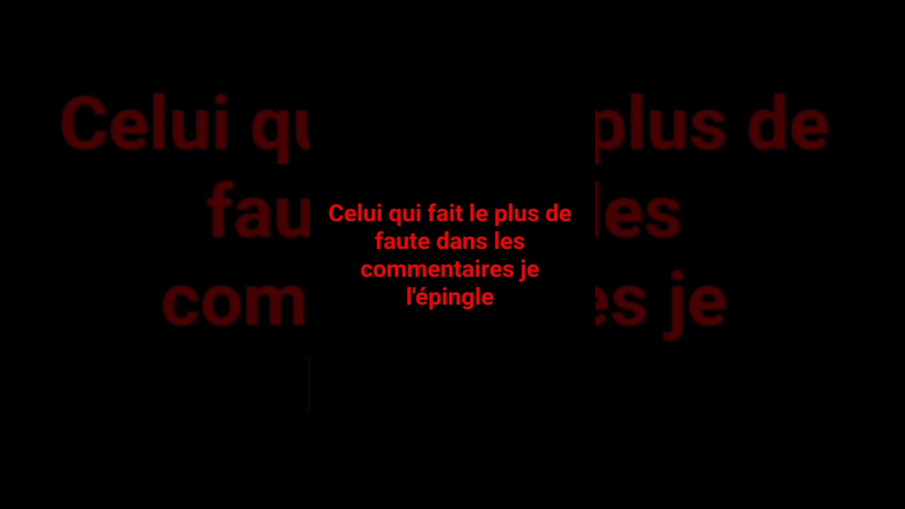 Celui qui fait le plus de faute je l'&eacute;pingle #funny #memes #commmente