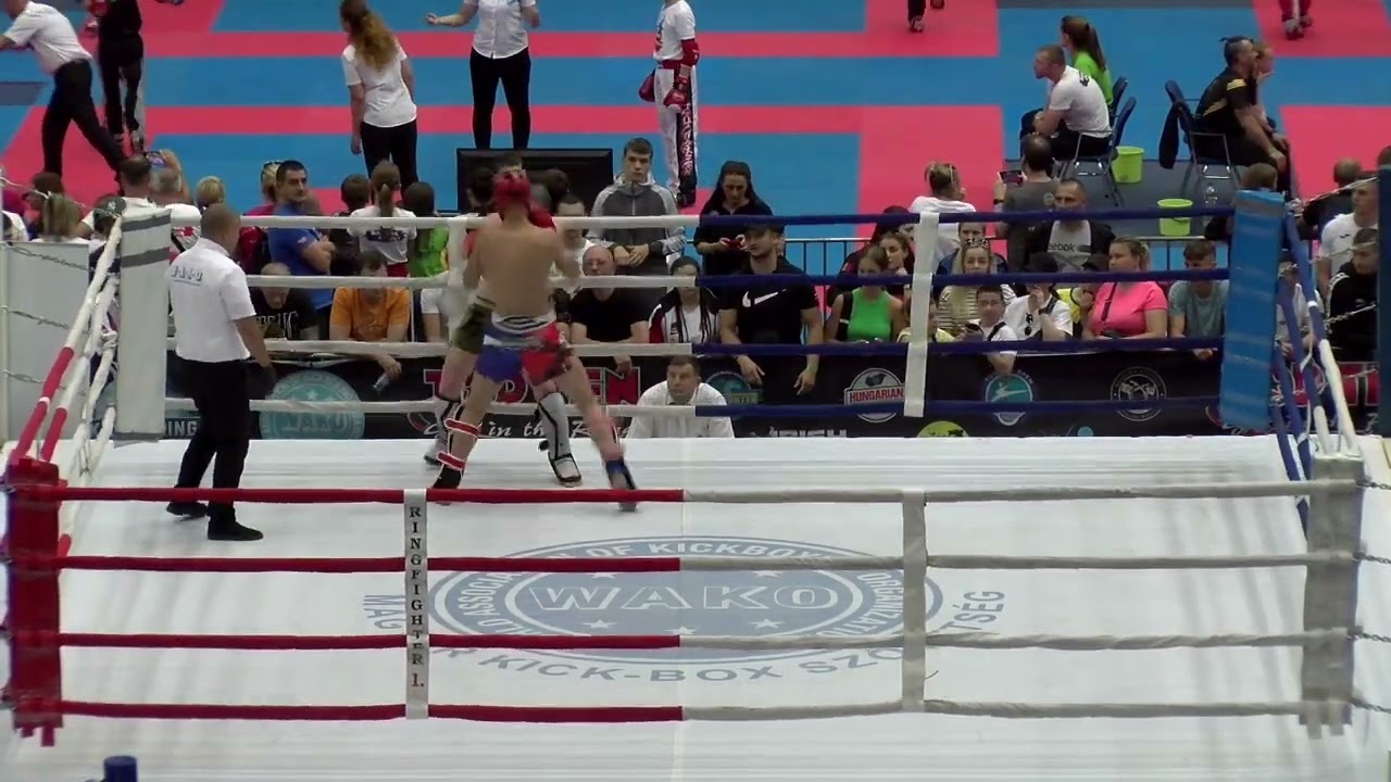 MUCIBABIC MATEJ SRB v MANKEVIC DANIIL LTU Hungarian Kickboxing World Cup 2023