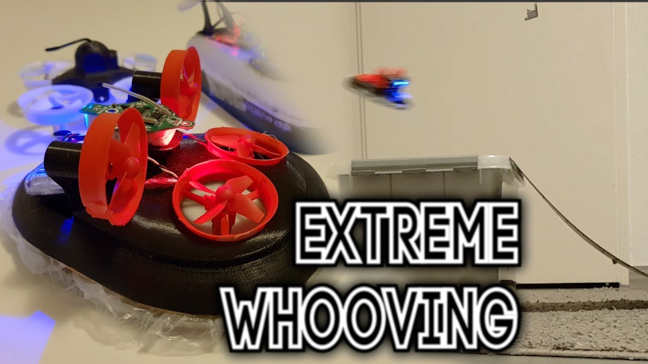 Build a better hovercraft/ tinywhoov part 2(with a hoverskirt and 3d printed)