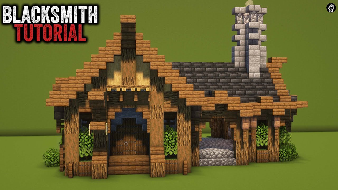 Minecraft Medieval Blacksmith Tutorial