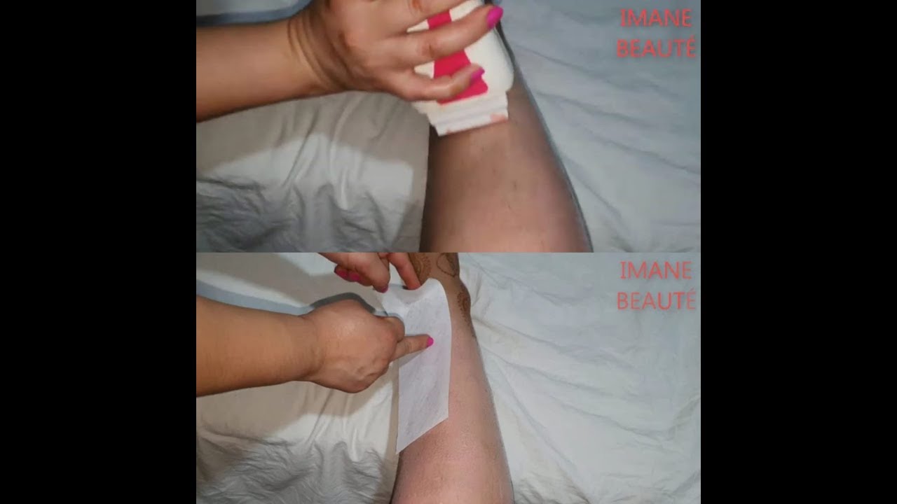 كيفية إزالة الشعر من الرجلين بالشمع 💖 الحصول على جسم رطب👌معلومات مهمة لكم