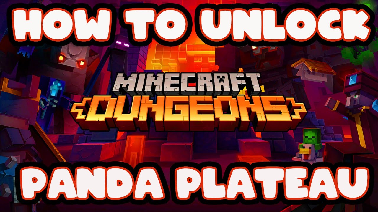 how to unlock panda plateau minecraft dungeons jungle awakens dlc