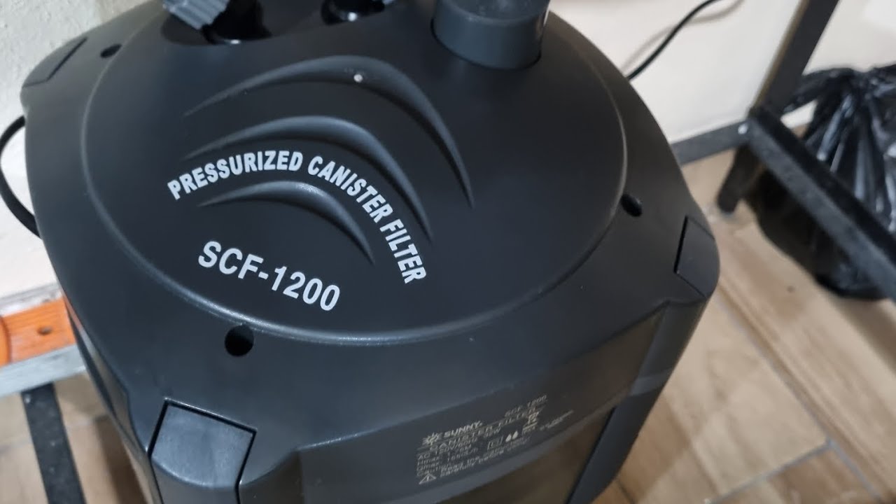 filtro de canasta sunny scf 1200 unboxing, 🙃