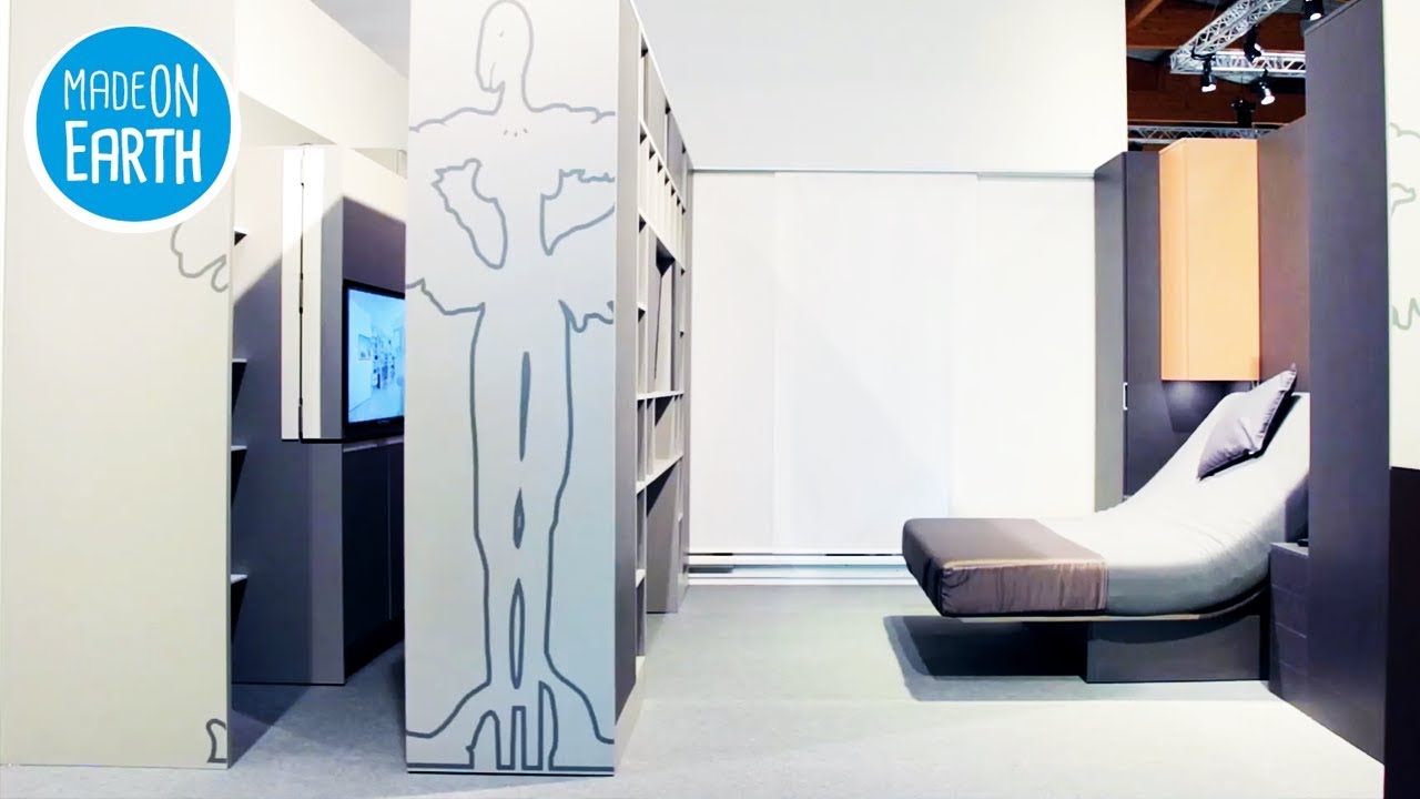 Transformierbare und platzsparende Möbel ▶2