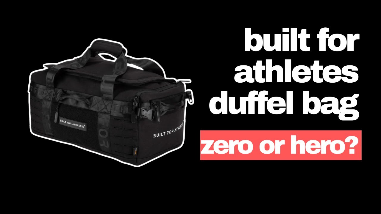 Built for Athletes Pro Series Review | Best Gym Duffel Bag?