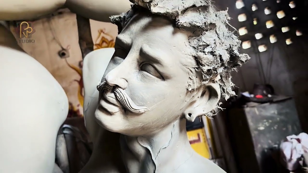 DURGA PUJA PREPARATION 2025 || [OFFICIAL VIDEO] || SCULPTOR PRADIP RUDRAPAL || PRP STUDIO