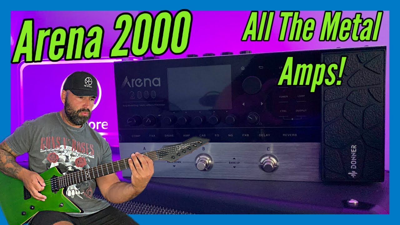 All The High Gain Amps Inside The Arena 2000 by donner