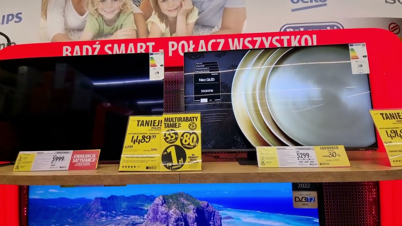 sprawdzam OLED TV  w Media Expert