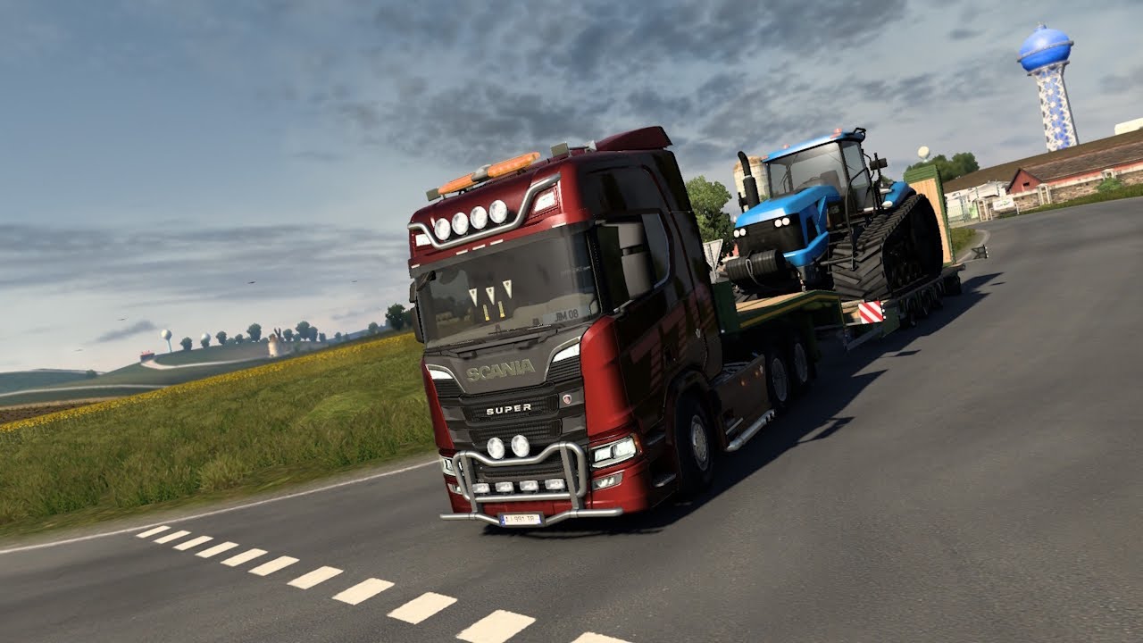 Euro Truck Simulator 2 # V 1.57 # Transport agricole #