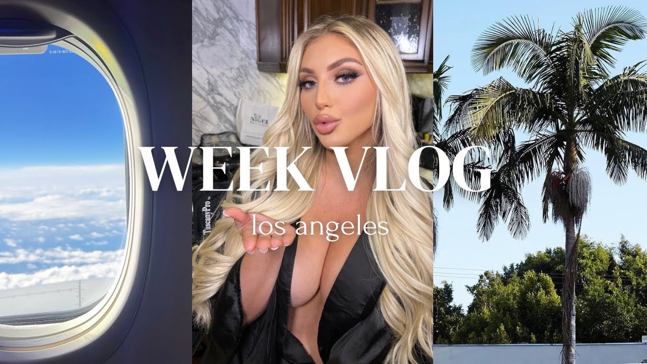 WEEK VLOG work week in LA | Kayley Gunner