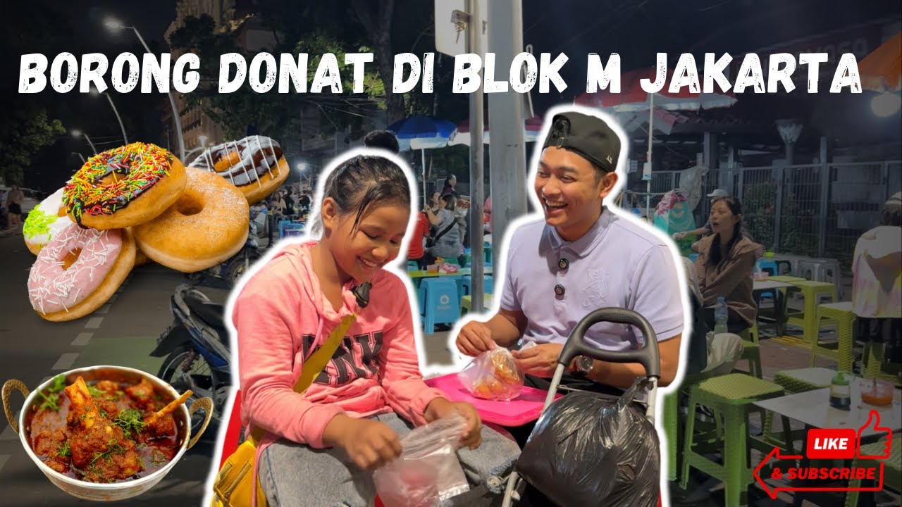 MAKAN GULTIK & BORONG DONAT DI BLOK M JAKARTA SELATAN ‼️