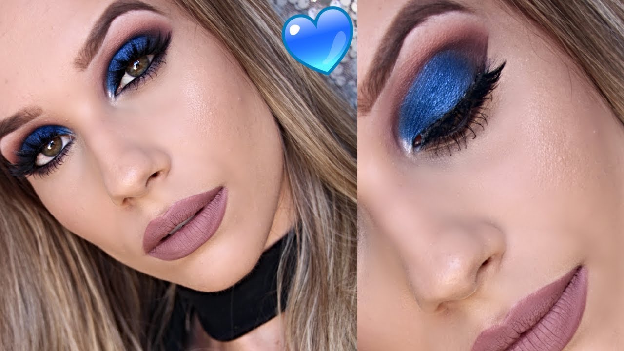 MAQUIAGEM AZUL PODEROSA E USÁVEL
