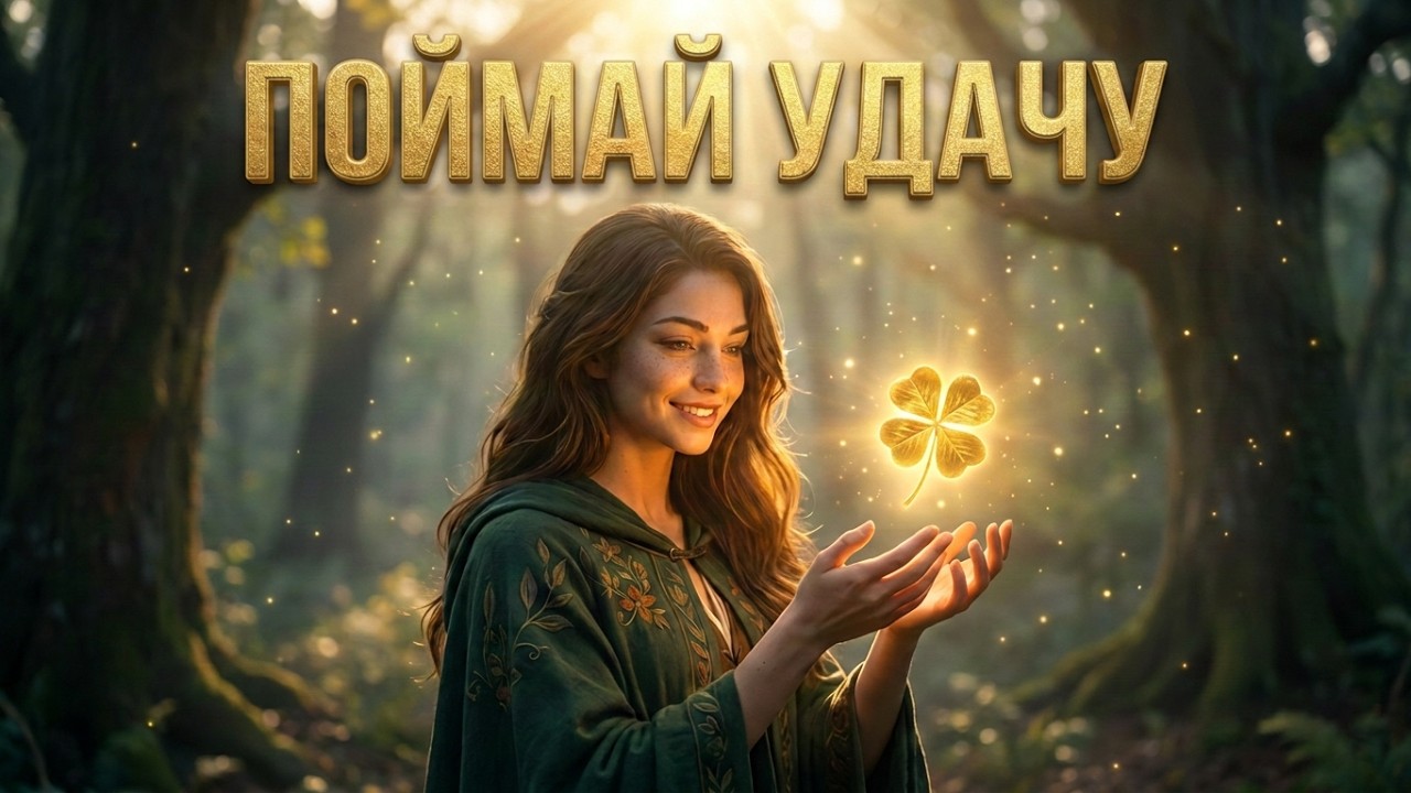 ПОЙМАЙ УДАЧУ! Аффирмации на успех
