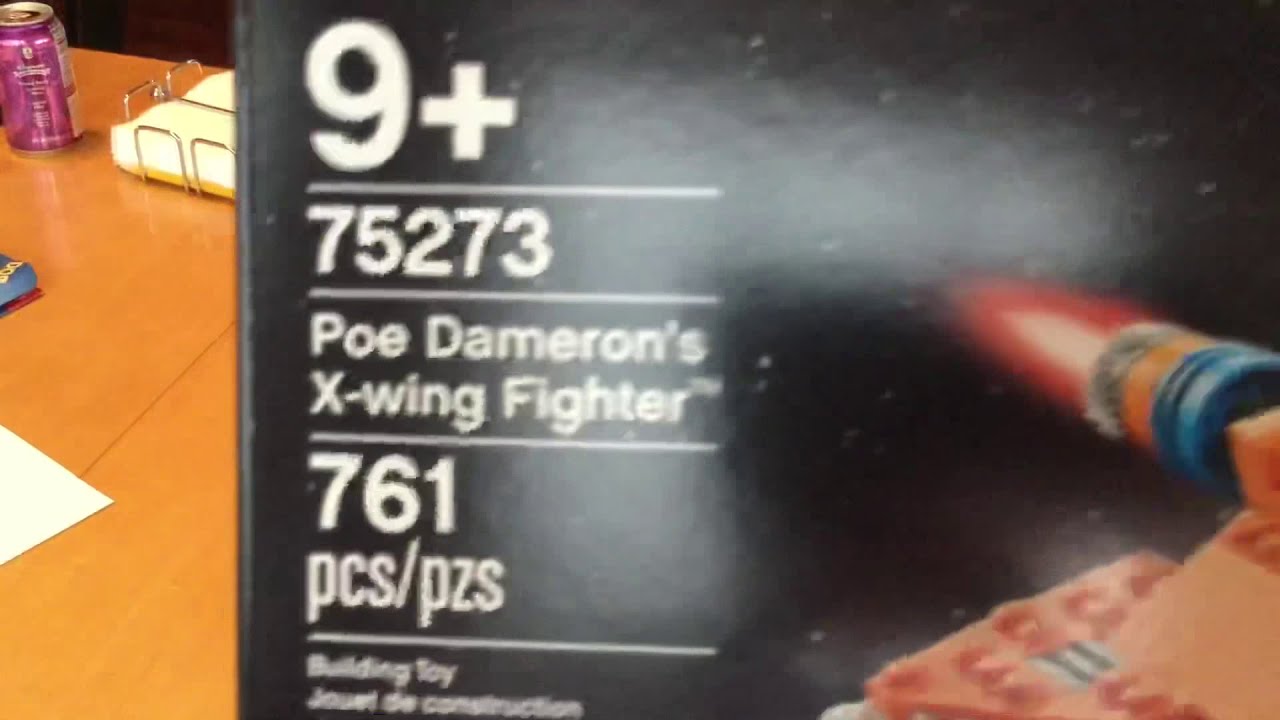LEGO Speed Build| Poe Dameron&rsquo;s X-wing Fighter 75273