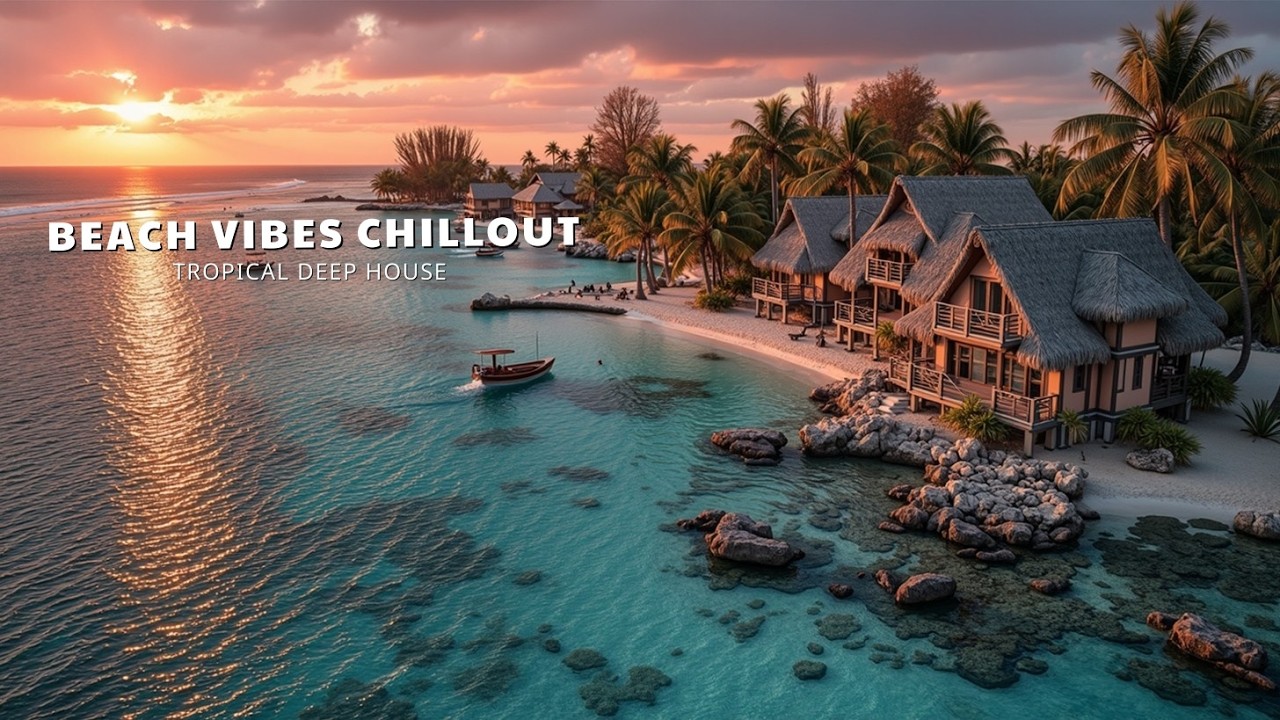 Тропический Deep House Mix 2026 Пляжные Вайбы Chillout Музыка Рай