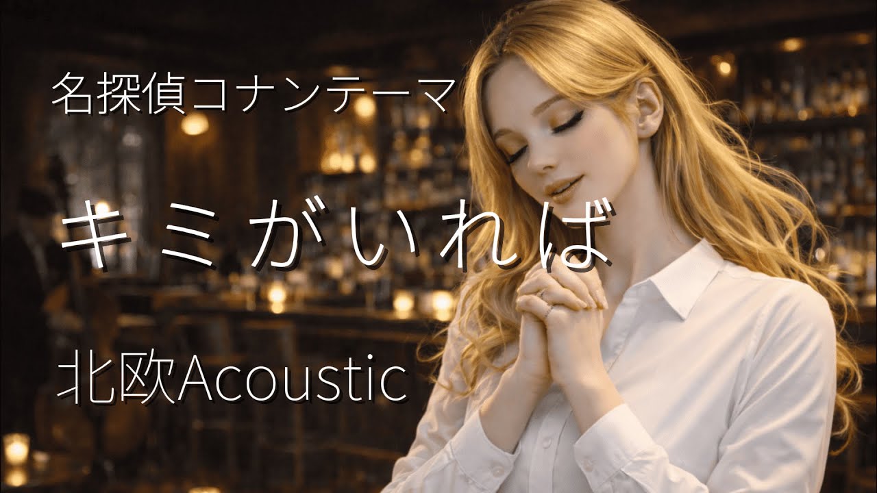 【名探偵コナン】キミがいれば / 伊織(AI Cover) - 北欧Acoustic Ver.