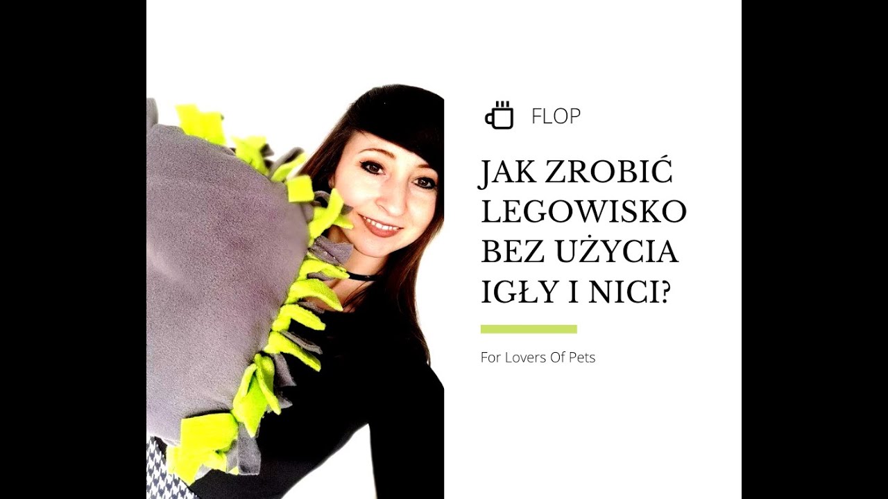 Jak zrobić piękne legowisko dla kawi domowej bez użycia igły i nici DIY