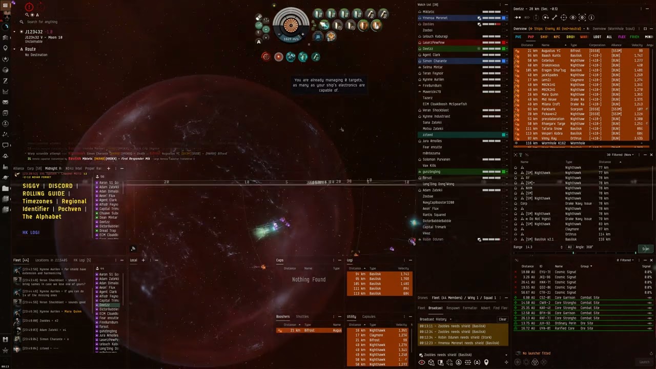 Outfit 418 Fight Basi/Nighthawks - Logi POV