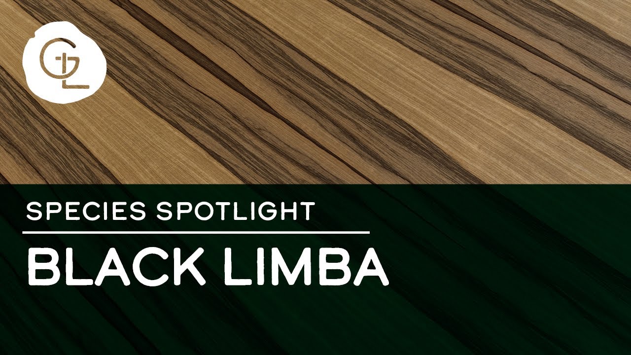 Black Limba Wood Veneer Sheets