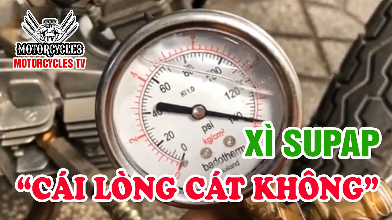 Video 265:Cách Kiểm Tra Xe Có Bị Xì Supap Khi Thiếu Các Thiết Bị Đo Kiểm Công Nghệ | Motorcycle TV
