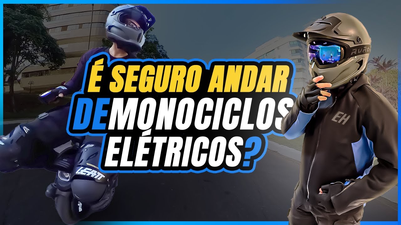 É seguro andar de monociclo elétrico?