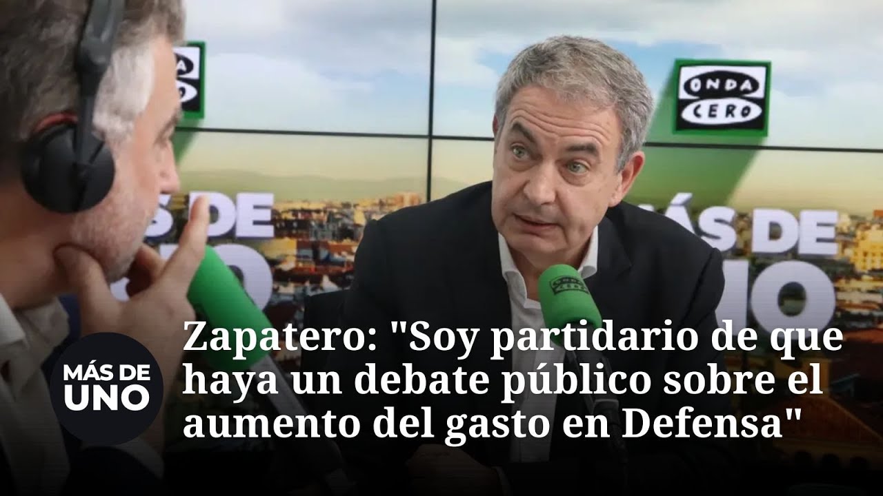 Zapatero: 