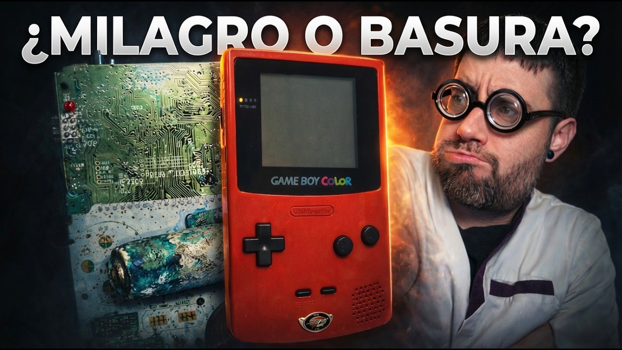 Mi Game Boy llevaba 15 años muerta… ¿Podré salvarla?