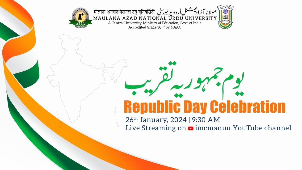 Republic Day Celebrations - 2024 || MANUU