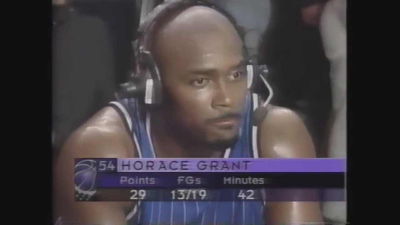 Horace Grant 29 Points 3 Ast @ Knicks, 1995-96.