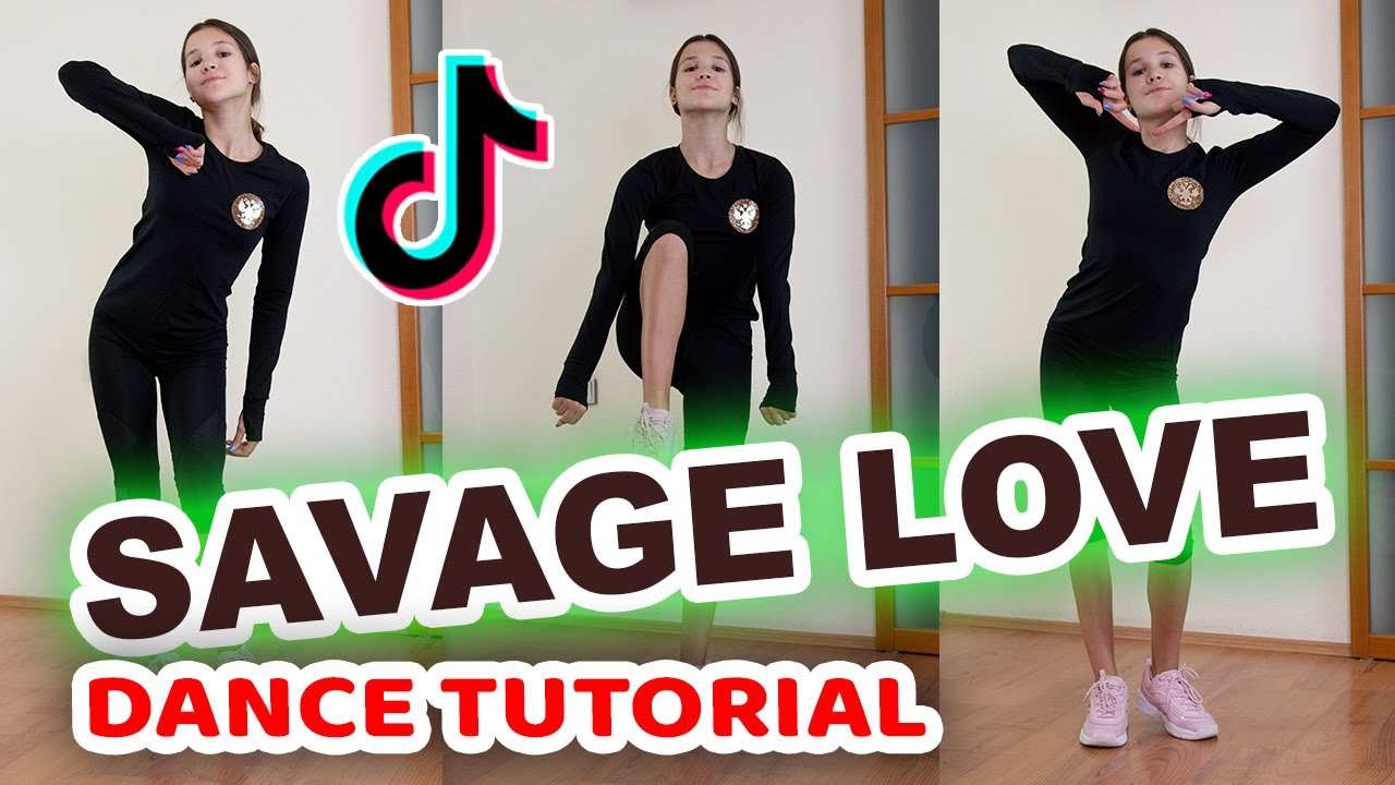 SAVAGE LOVE TIK TOK TUTORIAL | TIKTOK SLOW DETAILED DANCE TUTORIAL | DaniG