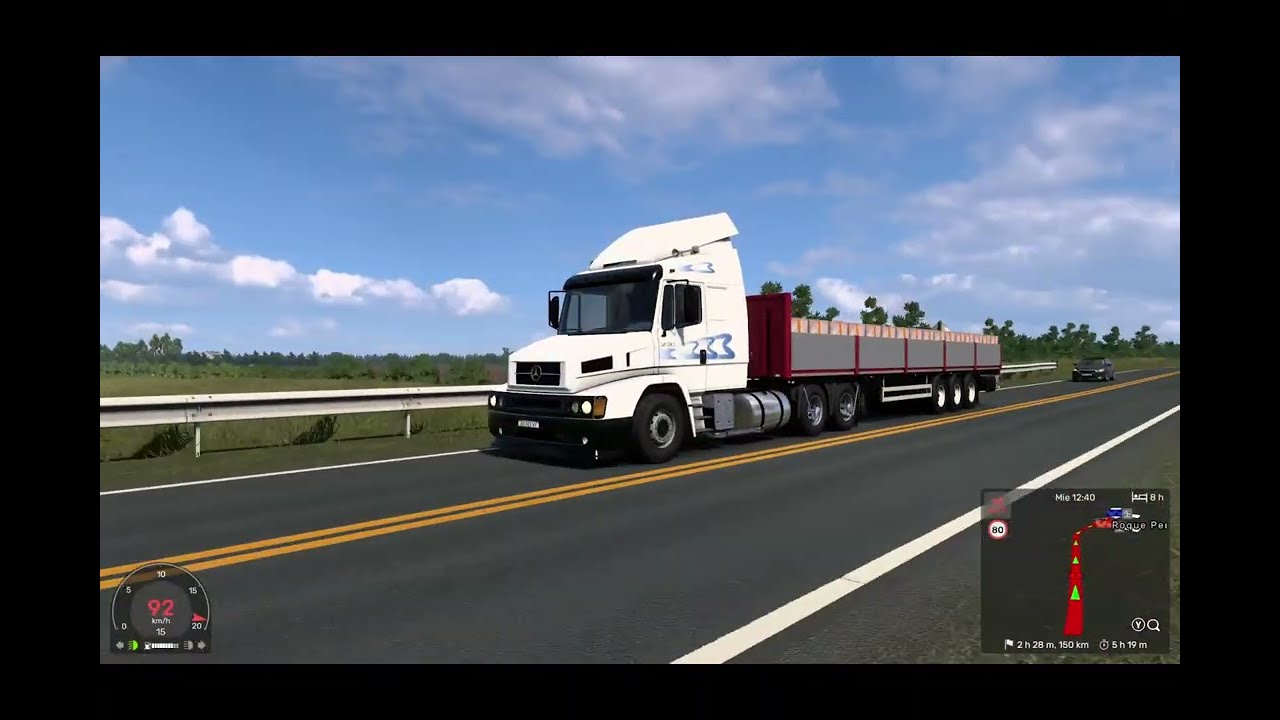 Gameplay de Euro Truck Simulator 2 en el mapa Ceibo Argentina
