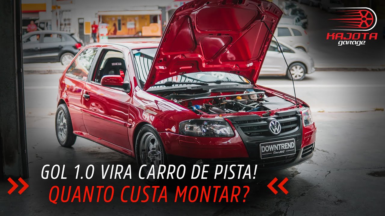 Gol G4 impecável de arrancada - Projeto Especial Kajota Garage