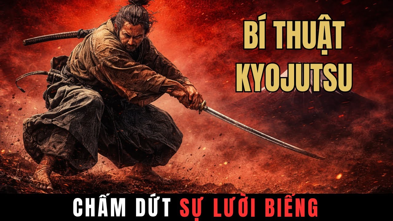 Dứt điểm Lười Biếng: Khám phá Bí mật 400 năm giúp tăng năng suất vượt bậc từ Võ sỹ đạo Kyojutsu