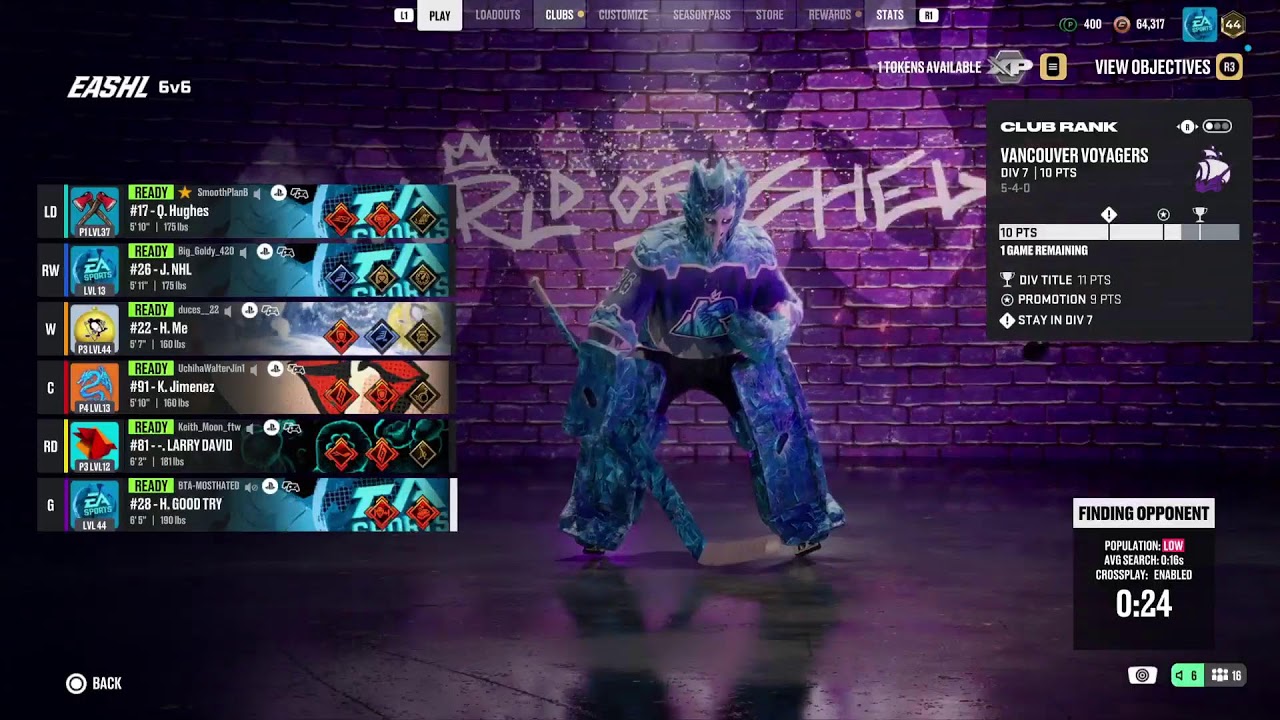 STACK THE PADS |NHL 26 goalie Live 🔴