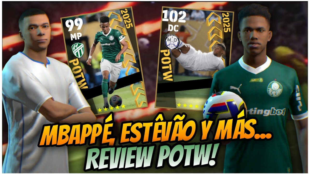 Review PERFECTA😈 | Mbapp&eacute; & Est&ecirc;v&atilde;o POTW🔥 DESTRUYEN A Rival PAY TO WIN🤯 | *Dupla BRUTAL*
