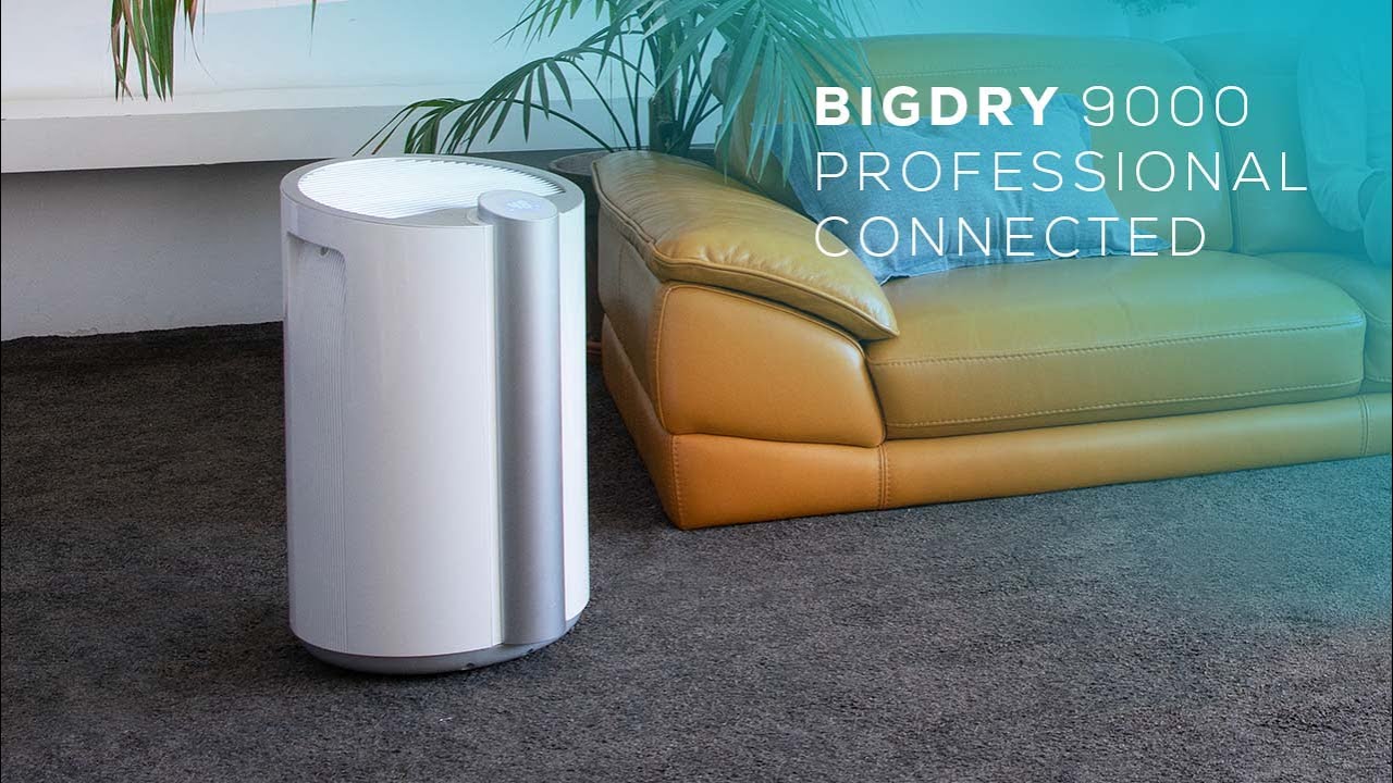 Ontvochtiger BigDry 9000 Professional Connected