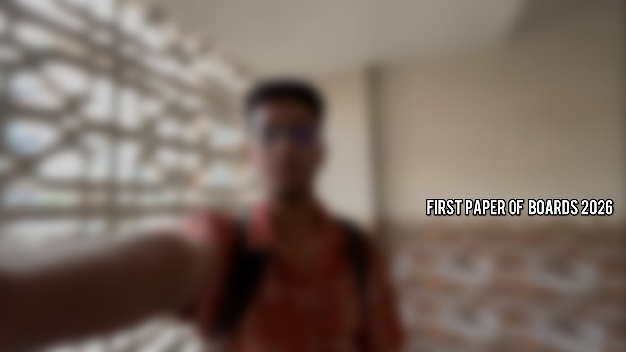 Fist paper of boards 2026      The English exam was really tough.”