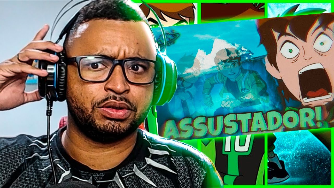 O ICEBERG DE BEN 10 É ASSUSTADOR - Cérebro Espacial #React