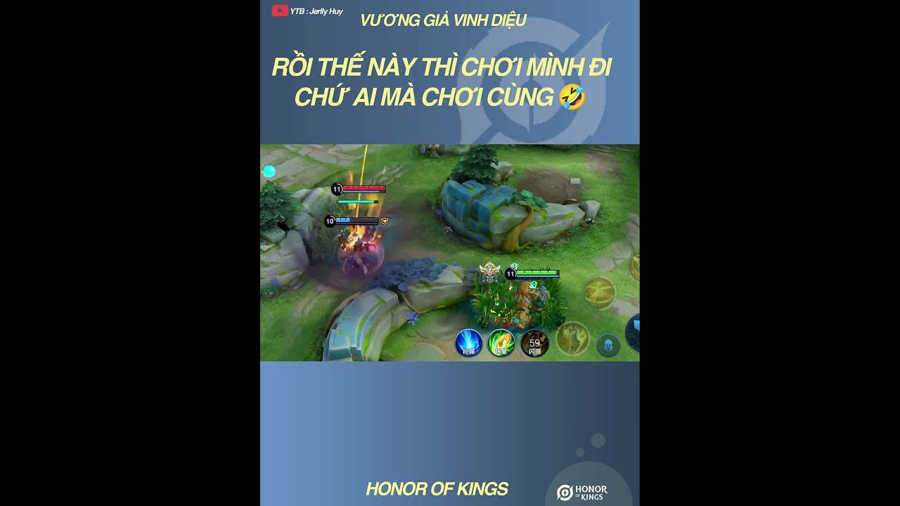 VGVD | 2 L&atilde;o Gi&agrave; Chơi Game  #hok #honorofkings #vgvd #vuonggiavinhdieu #huygom #lienquan #lqm