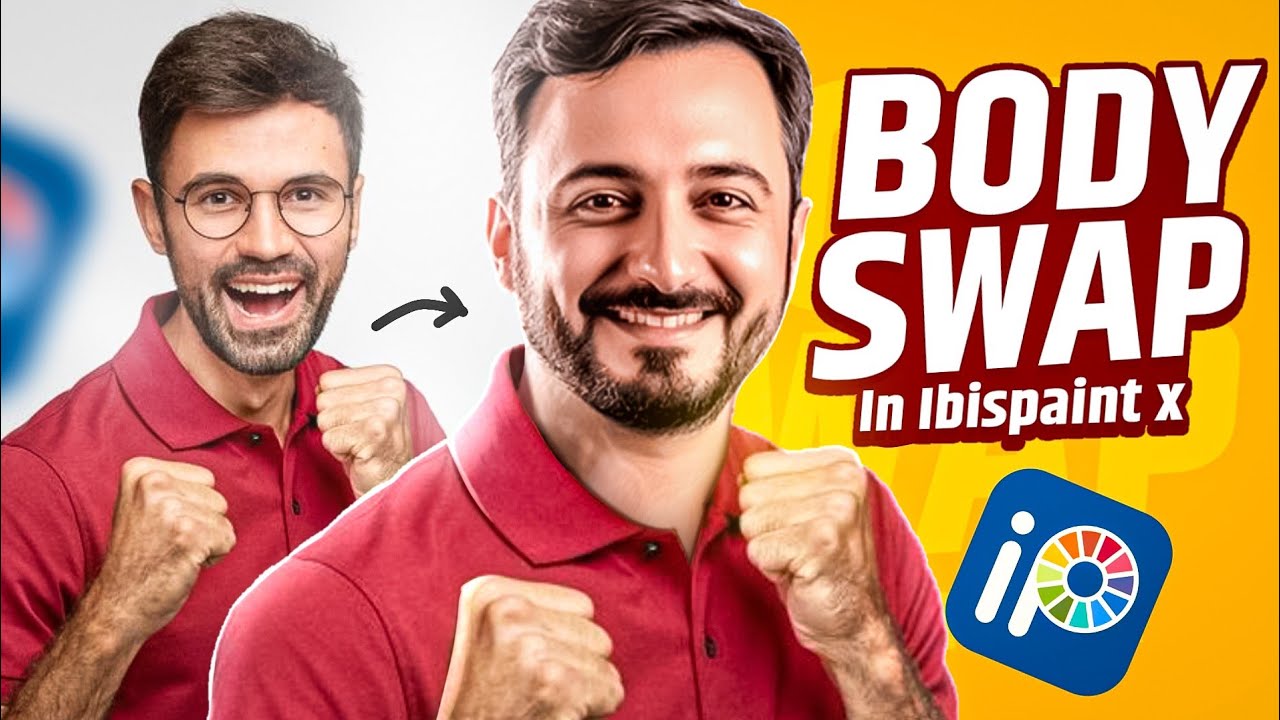 How to Swap Heads on a New Body in IbisPaint X | Easy Mobile Photo Editing Tutorial