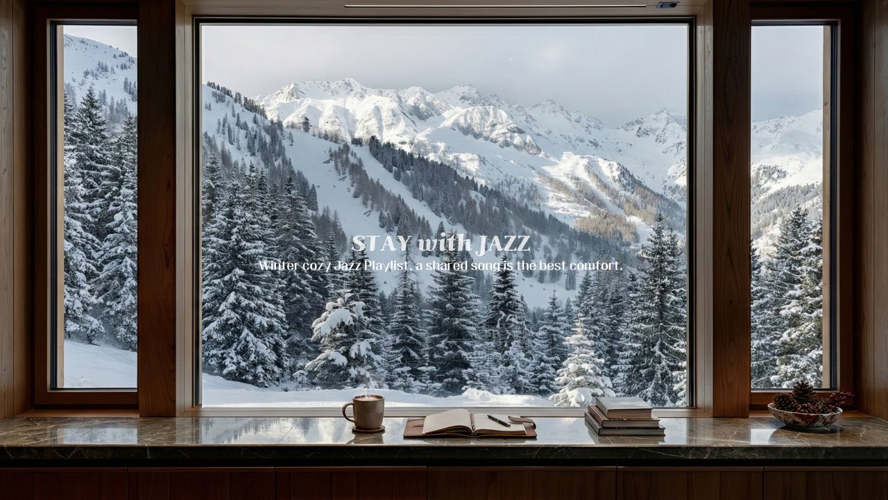 [Playlist] 눈 덮인 설산을 마주한 창가, 고요히 흐르는 겨울 재즈 트리오 플레이 리스트 ❄️