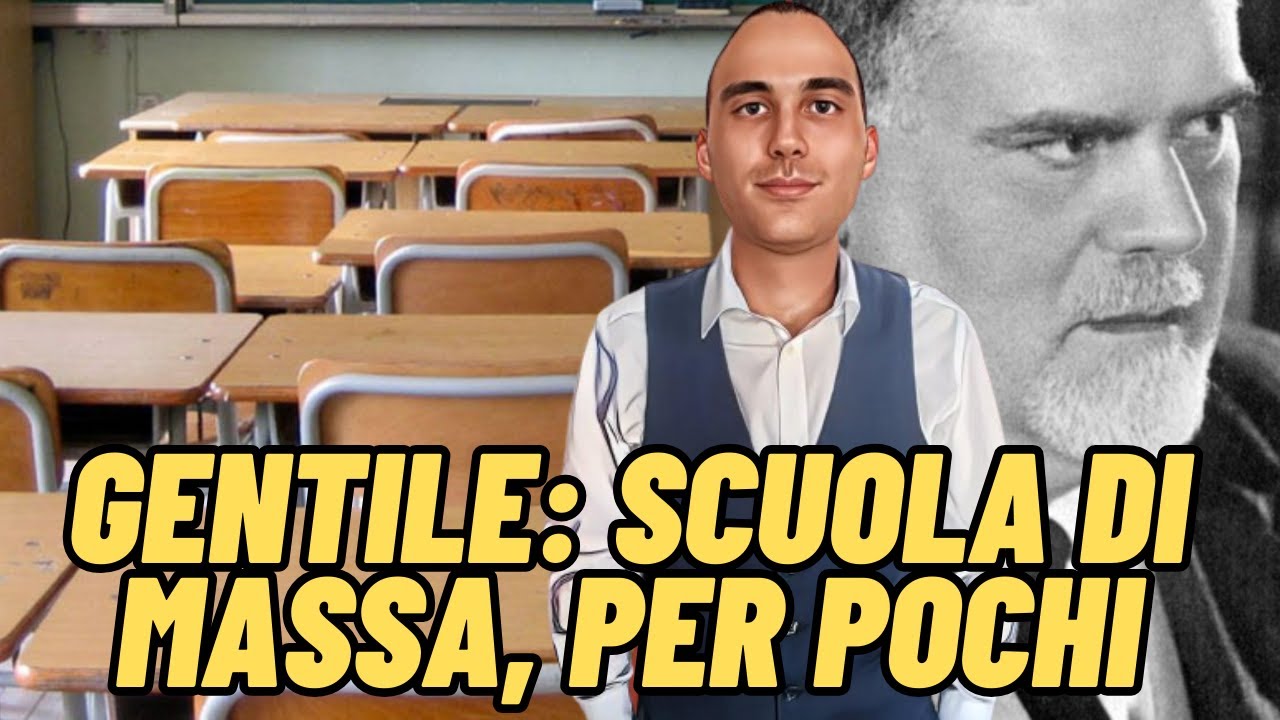 Riforma Gentile: perch&eacute; la scuola italiana ancora non &egrave; di massa?