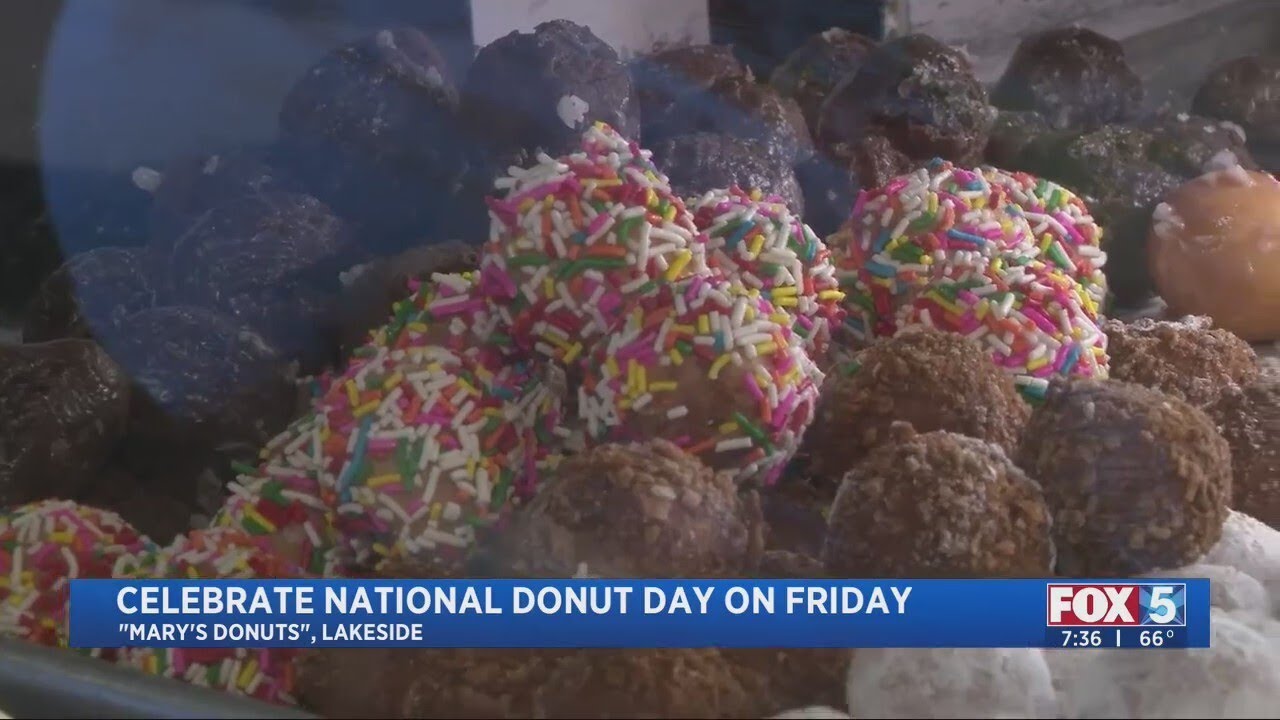 Celebrate National Donut Day on Friday